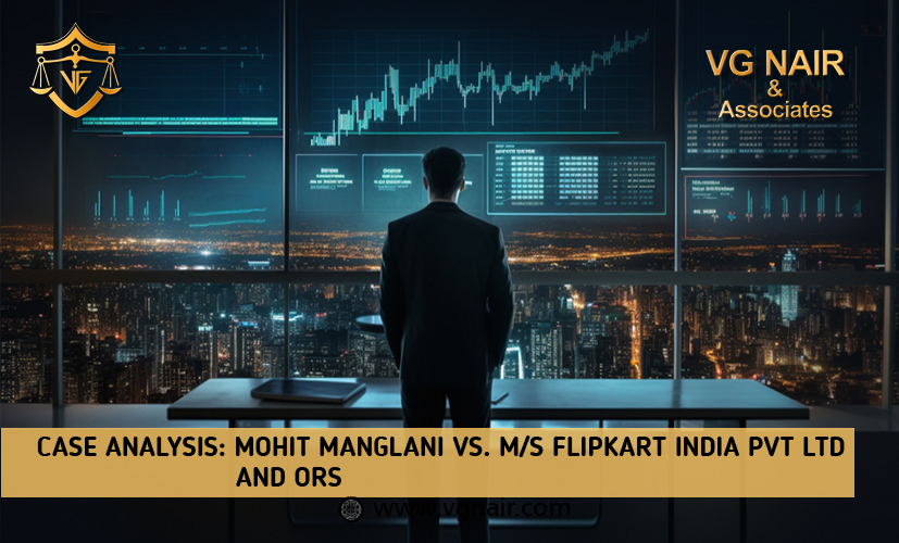 CASE ANALYSIS:MOHIT MANGLANI VS. M/S FLIPKART INDIA PVT. LTD AND ORS